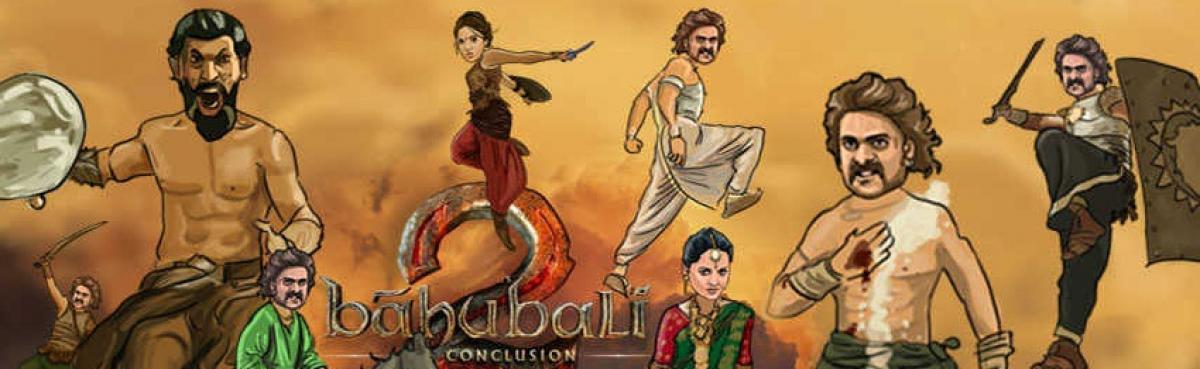 Baahubali movie stickers reach 13.4mn download mark in a week